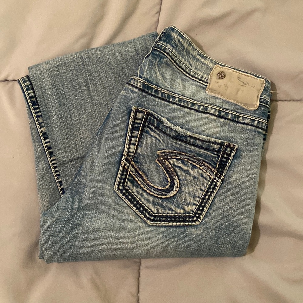 Silver Jean Co Suki Mid Rise Bootcut Jeans